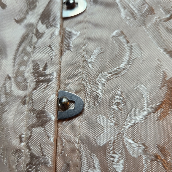 Laced Floral Print Corset Top Lace Up Back Shaping Womens Size 5XL - Picture 3 of 16